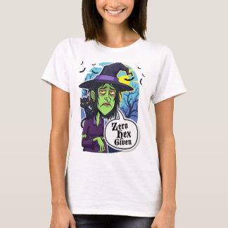 Zero Hex Given Funny Witch Halloween Costume Tee  Tシャツ