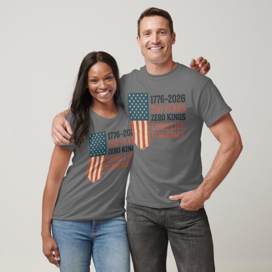 ZERO KINGS LONG LIVE DEMOCRACY Tシャツ (ユニセックス)