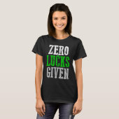 ZERO LUCKS GIVEN グラフィック Tシャツ (正面フル)