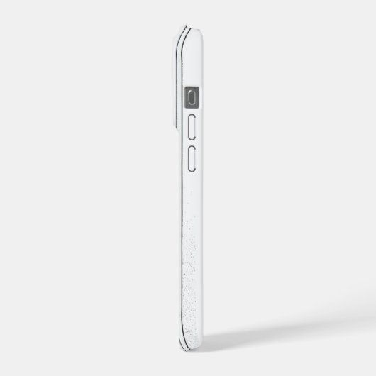 Zero Meowtivation Cat – Funny Lazy Work Cartoon iPhoneケース (左側面)