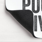 Zero Pucks Given Sarcastic Adult Hockey Men's Wome マウスパッド (コーナー)