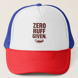 Zero Ruff Given トラッカーズハット - 面白い犬好きキャップ キャップ