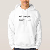ZeroLogic Minimal No-Nonsense Hoodie パーカ (正面)