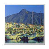 zES004 MARBELLA panorama Andalusiaスペイン， タイル (正面)