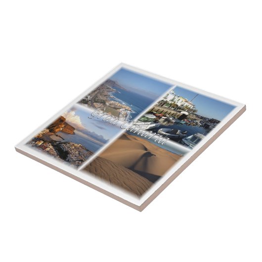 zES005 GRAN CANARIA，カナリア諸島，スペイン， タイル (側面)