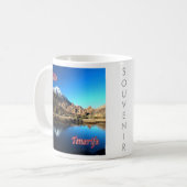 zES006 EL TEIDE Tenerifeスペイン, コーヒーマグカップ (正面左)
