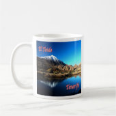 zES006 EL TEIDE Tenerifeスペイン, コーヒーマグカップ (左)