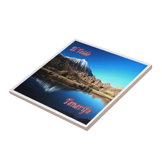 zES006 EL TEIDE Tenerifeスペイン, タイル (側面)