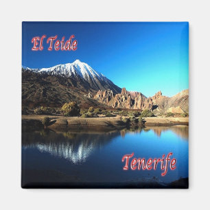 zES006 EL TEIDE Tenerifeスペイン、冷蔵庫 マグネット