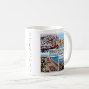zES008 LAS PALMAS Gran Canaria, コーヒーマグカップ