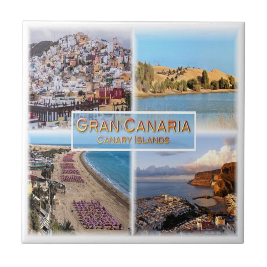 zES008 LAS PALMAS Gran Canaria, タイル (正面)