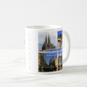 zES010 BARCELONA,スペイン,ヨーロッパ, コーヒーマグカップ