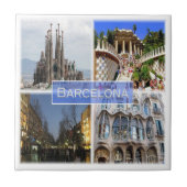 zES010 BARCELONA,スペイン,ヨーロッパ, タイル (正面)