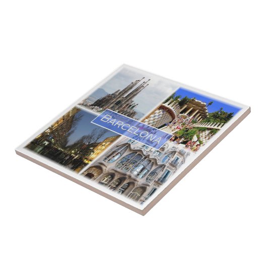 zES010 BARCELONA,スペイン,ヨーロッパ, タイル (側面)