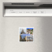 zES010 BARCELONA，スペイン，ヨーロッパ，冷蔵庫 マグネット (インサイチュ (食洗機))