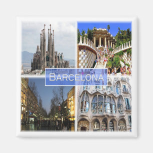 zES010 BARCELONA,スペイン,ヨーロッパ,冷蔵庫 マグネット