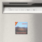 zES011ティマンファヤナショナルパークランザローテ冷蔵庫 マグネット (インサイチュ (食洗機))