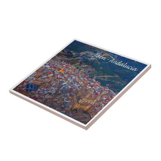 zES019 ANDALUCIA JAENスペイン， タイル (側面)