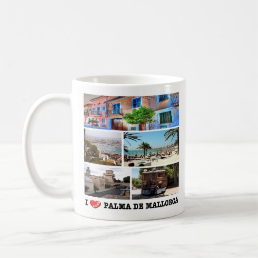 zES020 PALMA DE MALLORCA,スペイン, コーヒーマグカップ (左)