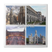 zES021マドリード・スペイン, タイル (正面)