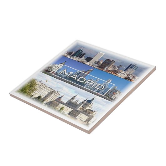 zES023 MADRID，スペイン， タイル (側面)