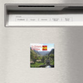 zES025 LA GOMERA Culato Park Hermigua冷蔵庫 マグネット (インサイチュ (食洗機))