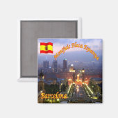 zES026 BARCELONA Parliament of Catalunya マグネット (正面/裏面)