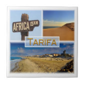zES027 TARIFA - 15,oo kmsアフリカ， タイル (正面)