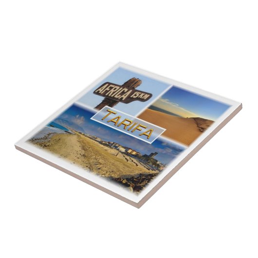 zES027 TARIFA - 15,oo kmsアフリカ， タイル (側面)