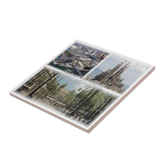 zES031バルセロナスペイン, タイル (側面)