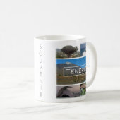 zES045 TENERIFE、カナリア諸島、スペイン、コーヒーマグ コーヒーマグカップ (正面右)