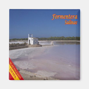 zES068 FORMENTERA SALTWORKS、Balearic、冷蔵庫 マグネット