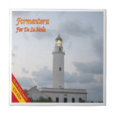 zES071 FORMENTERA LA MOLA LIGHT HOUSE, BALEARIC, タイル (正面)