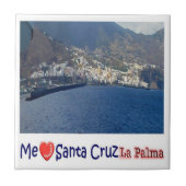 zES079 LA PALMA, SANTA CRUZ，大好き， タイル (正面)