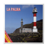 zES080 LA PALMA, LIGHT HOUSE,スペイン, タイル (正面)