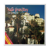 zES082 LA GOMERA, VALLE GRAN REY,スペイン, タイル (正面)