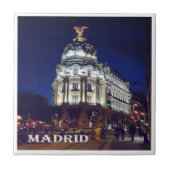 zES093 MADRID City，スペイン， タイル (正面)