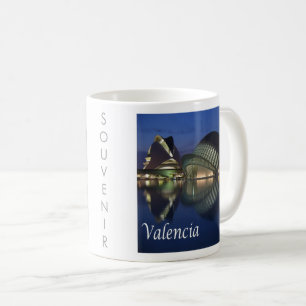 zES100 VALENCIAパノラマ,スペイン, コーヒーマグカップ