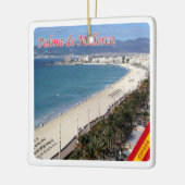 zES101 PALMA DE MALLORCA,スペイン, セラミックオーナメント (左)