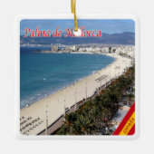 zES101 PALMA DE MALLORCA,スペイン, セラミックオーナメント (正面)