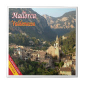 zES104 MALLORCA, VALDEMOSSAパノラマ, タイル (正面)