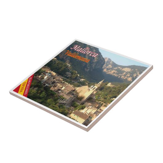 zES104 MALLORCA, VALDEMOSSAパノラマ, タイル (側面)