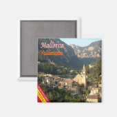 zES104 MALLORCA, VALDEMOSSAパノラマ, マグネット (正面/裏面)