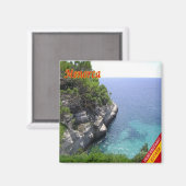 zES106 MENORCA、パノラマ、 マグネット (正面/裏面)
