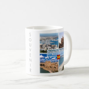zES107 MALLORCA PALMA,バレアレス諸島, コーヒーマグカップ