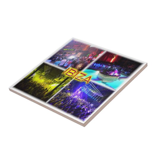 zES110 discoでIBIZA、Balearic、スペイン、 タイル (側面)