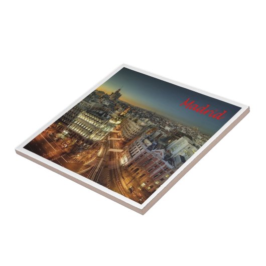 zES118 MADRID City，スペイン，ヨーロッパ， タイル (側面)