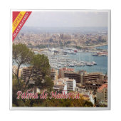 zES126 PALMA DE MALLORCA,パノラマ, タイル (正面)