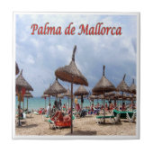 zES128 PALMA DE MALLORCA,ビーチ, タイル (正面)