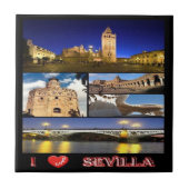 zES132 SEVILLA "I Love",スペイン, タイル (正面)